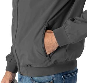 Chaqueta Bomber Ligera de Estilo Casual, Suave al Tacto, con Cierre Completo, Cómoda para Uso Diario, Actividades al Aire Libre y Viajes - Product Image 5
