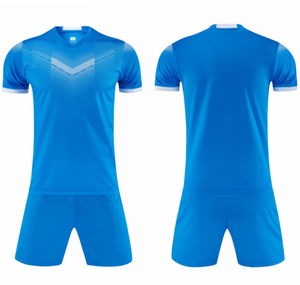 ODM OEM Fully Sublimated Soccer Uniform Set for Unisex 100% Polyester Fabric Short Sleeve Crew Neck Quick Dry Uniform for Men - Product Image 3