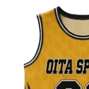 Maillot de lacrosse unisexe jaune et noir en polyester léger – Tenue de sport athlétique pour équipe, entraînement et match - Product Image 5