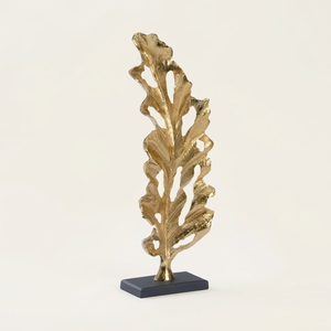 Escultura moderna abstracta de metal en espiral, dorada, de aluminio, decorativa, para el hogar de lujo, sala de estar, oficina, adorno de mesa. - Product Image 3