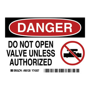 Étiquettes de Danger Autocollantes Durables pour Zones de Sécurité Industrielle - Finition Mate Gaufrée Accès Autorisé Uniquement - Product Image 2