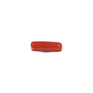 Natural AAA Grade Red Coral Cabochon 7.3 Carat Loose Gemstone for Ring Jewelry - Product Image 3