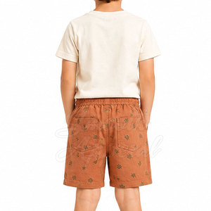 Shorts pour garçons, enfants, décontractés, légers, 100% coton, séchage rapide, design confortable, parfaits pour les jeux en plein air, les activités sportives, l'école - Product Image 4