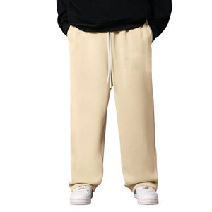 Pantalones de chándal de algodón retro de alta calidad para hombre, gruesos, de forro polar, holgados, deportivos, informales, para correr - Product Image 5