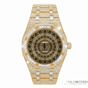 Montre-bracelet pour femme Genesiss Luxury Quartz Sapphire Crystal Cartoon Antique Alloy Square Case Diamond Bezel 42mm Analog 20mm Band - Product Image 1