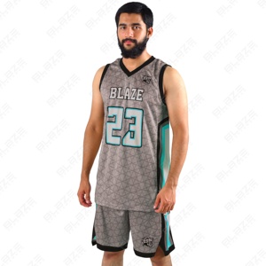 OEM personalizado de alta calidad Bsci verano Pantalones cortos de baloncesto Unisex adulto deporte Jersey conjunto transpirable de talla grande uniforme de baloncesto - Product Image 1