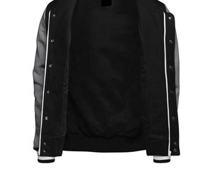 Vestes universitaires personnalisées de haute qualité pour hommes hiver couleur unie à capuche Bomber support poche broderie plaine Design décoration - Product Image 5