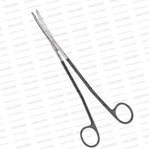 Ciseaux à découper Gorney Delicate Serrated Supercut 8″ (20cm), courbés – Ciseaux de dissection tissulaire pour chirurgie esthétique et plastique par Vaslcare - Product Image 2
