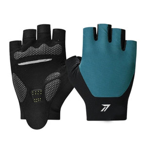 Gants de vélo pour hommes et femmes, amortissement des vibrations, rembourrés, respirants, antidérapants, logo personnalisé, OEM, vente en gros - Product Image 1