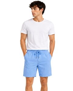 Shorts de Baño para Hombre, Color Azul Cielo, de Secado Rápido, Cintura Elástica, Estilo Casual para Vacaciones, Ligeros, Marca Manufacturer - Product Image 1
