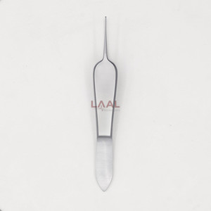 Pinzas de Sutura St. Martin de Acero Inoxidable Premium, Dentadas, para Fijación Oftálmica, Instrumento Quirúrgico Ocular para Sujeción de Micro Tejidos - Product Image 3