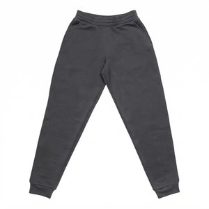 Mens Digital Printing Embroidery <b>Trousers</b> Soft 100% Cotton Fabric Colored <b>Elastic</b> <b>Waist</b> High Fleece for Gym Sports Jogging - Product Image 1