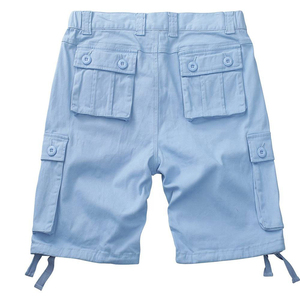 New Fashion <b>Knee</b> <b>Length</b> <b>Women</b> <b>Cargo</b> <b>Shorts</b> 100% Cotton Solid Color High Waist Button Fly Casual Tactical Summer <b>Cargo</b> <b>Shorts</b> - Product Image 2