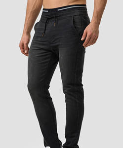 Jeans de Moda para Hombre al por Mayor, Pantalones Vaqueros Ajustados, Jeans de Mezclilla Elástica de Diseñador para Hombre, Jeans Azules y Negros para Hombre - Product Image 4