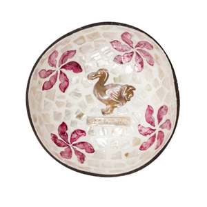 Cuencos de Coco Orgánicos Personalizables Imperial Spirit Orient con Motivos Florales Pintados a Mano, Exportación a Granel, Precio Competitivo - Product Image 1