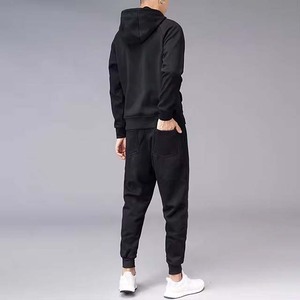 Service OEM, ensemble de jogging personnalisé surdimensionné, coupe régulière, 100% coton, séchage rapide, léger, streetwear, uni - Product Image 3