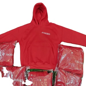 Sweat-shirt à capuche unisexe de haute qualité en coton personnalisé avec impression ou broderie de logo personnalisé, fermeture éclair - Product Image 1