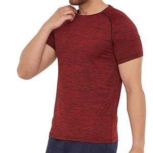 MALUZA INDUSTRIES T-shirt personnalisé pour homme, coupe ample, col rond, tricoté en Spandex/Polyester, sportif, respirant, écologique, anti-UV, séchage rapide, fitness - Product Image 4