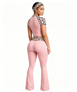Wholesale Women's <b>Jumpsuit</b> Set Casual Wide Leg Long Sleeve Playsuit Elegant Party Clubwear High Waisted Body Shaper Overall - Product Image 3