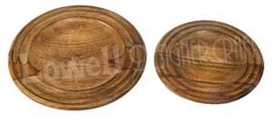 Handcrafted Polished Wooden Plate Natural <b>Wood</b> Wall-Mounted Money Box for Snacks Salads Decor <b>Rustic</b> Eco-Friendly Tableware - Product Image 3