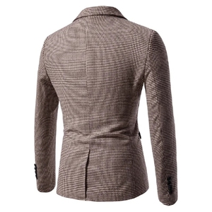 เสื้อเบลเซอร์ผู้ชายสั่งตัดพิเศษ ดีไซน์ทันสมัย ทรงเข้ารูป เหมาะสำหรับงานแต่งงาน ธุรกิจ และแฟชั่นหรูหรา - Product Image 6