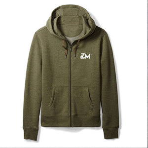 Sweats à capuche zippés élégants pour hommes, en tissu polaire doux, coupe confortable, tenue tendance pour l'hiver et la mode décontractée quotidienne - Product Image 1