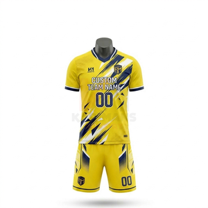 Uniformes de Fútbol Sublimados Personalizados, Fabricante OEM, Servicio de Impresión para Equipos, Pedidos al por Mayor para Clubes de Fútbol en Todo el Mundo - Product Image 1