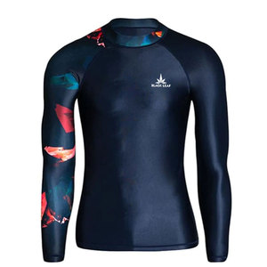 Wholesale Customized Logo Men <b>Compression</b> Breathable Quick Dry Eco-Friendly Full Sleeves Gym Wear Rash Guard <b>Shirts</b> - Product Image 1