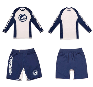<b>Jiu</b> <b>Jitsu</b> Rashguard MMA <b>T</b>-<b>shirt</b> + short Unisex MMA BJJ Rashguard Wholesale Custom Men's Short Sleeve Spandex Fabric - Product Image 1