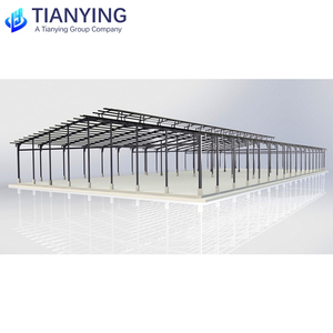 Dễ dàng cài đặt lắp ráp trước kỹ thuật ánh sáng cổng thông tin khung kết cấu thép hội thảo với giấy chứng nhận - Product Image 6