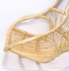 Handmade Hanging <b>Egg</b> <b>Chair</b> Outdoor Wicker Swing <b>Chair</b> With <b>Stand</b> Modern Rattan Hanging <b>Chair</b> For Garden Patio Balcony - Product Image 3