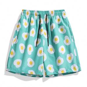 New and High Quality Custom Sublimation Printed Beach Shorts <b>Men</b> <b>Swimming</b> Wholesale Price Sun protection <b>Men</b> Swim Shorts - Product Image 2