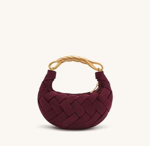 Bolso de Mano Portátil con Cierre para Mujer, Bolso Bandolera Tejido a Mano, Marca de Lujo - Product Image 4