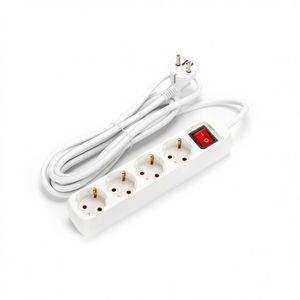 Multipresa 4 Prese con Interruttore, Cavo 1,5m H05VV-F 3G1,5mm per Uso Residenziale - Product Image 2