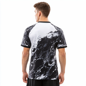 100% Polyester Football Sublimation Shirts Men Sportswear Lightweight Printed Football Jersey Sports Training Sublimation Jersey - Product Image 2
