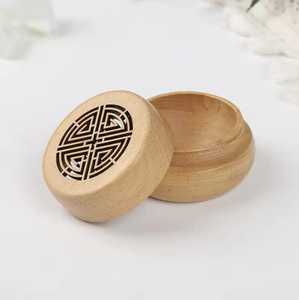 Trending Design Acacia Wood Aromatic Incense <b>Burner</b> Best Quality Incense Holder Home Wooden Customized Fragrance Incense Holder - Product Image 1
