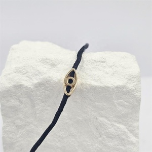 Abalorio de ojo chapado en oro amarillo de 14 quilates hecho a medida, joyería de animales bonitos para mujer, alta calidad y elegante - Product Image 5