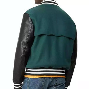 Customized Logo Printed Front <b>Men's</b> Varsity <b>Jackets</b> High Quality Windproof Breathable Winter Low MOQ Custom Colors - Product Image 2