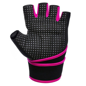 Custom Logo UV Protection Hand Grips Workout Weightlifting Fitness <b>Glove</b> <b>Men</b> and Women Non-Slip Gym <b>Gloves</b> with Wrist Support - Product Image 3