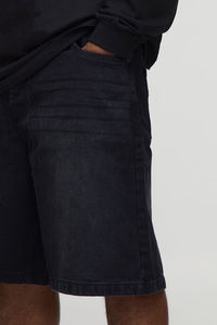 Pantalones Cortos Vaqueros Personalizados para Carpintero, Corte Holgado, Detalle de Presilla para Martillo, Tela Pesada de 14oz, Fabricante Mayorista - Product Image 5