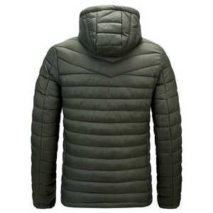 High-Quality Unisex Puffer Jacket, Soft Warm Hooded <b>Coat</b>, Fashionable Winter Outerwear for All Seasons - Product Image 2