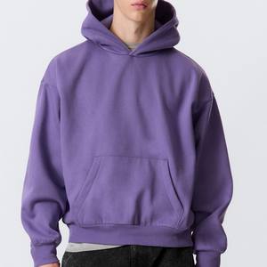 Luxury Heavyweight Oversize <b>Hoodies</b> Premium <b>Soft</b> Fleece Layer Embroidery Logo Unisex Streetwear Custom Pullover OEM Manufacture - Product Image 6