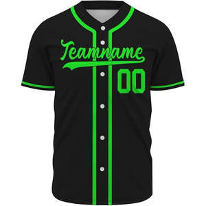 Camisetas de Béisbol de Alta Calidad, Diseño Personalizado, Sublimadas, Uniformes Deportivos Transpirables, Conjuntos de Camisetas de Tallas Grandes, Antibacterianas - Product Image 1