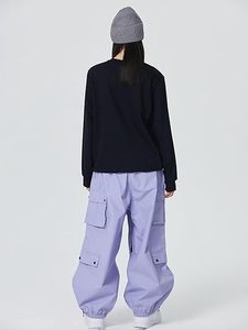 Waterproof Insulated Ski Pants Windproof <b>Thermal</b> Outdoor <b>Trousers</b> <b>For</b> Men And <b>Women</b> <b>For</b> Winter Snowboarding Excellence - Product Image 2