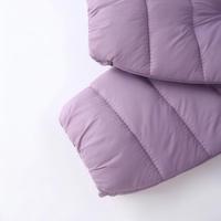 Chaqueta Cálida Plegable con Cuello Alto, Ligera, Cortavientos y Térmica para Otoño e Invierno, Ideal para el Día a Día, Viajes y Uso Diario