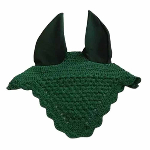 Voile anti-mouches personnalisé avec logo, équipement équestre avec bonnet d'oreille, tapis de selle respirant de la gamme Produits Équestres - Product Image 4