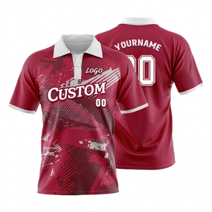Camisetas Polo de Entrenamiento Sublimadas Personalizadas con Tiempo de Entrega de Muestra de 7 Días, Ropa Deportiva de Secado Rápido para Clubes Deportivos - Product Image 4