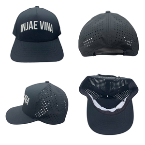 Waterproof Baseball <b>Caps</b> 5-Panel Blank Custom Logo Image Structured Sporty Hole Golf <b>Cap</b> Embroidery Breathable Rope Laser Cut - Product Image 6