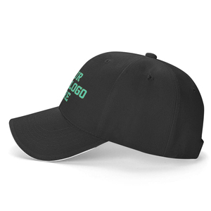 Casquettes de baseball décontractées ajustées avec broderie de lettres sur le panneau avant, personnalisables en gros - Product Image 2