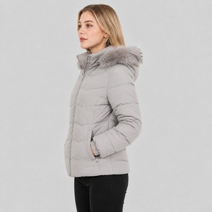 Bubble Jacket Oversized <b>Winter</b> Puffer Coat Warm <b>Quilted</b> Insulated Outerwear Lightweight Hooded Jacket Casual Fashion Women - Product Image 5